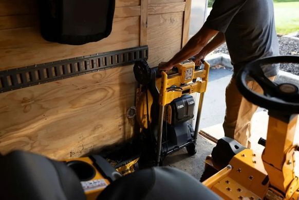 DeWALT Lawn mower Cordless 2x18V 53cm 67L 25-102mm 30kg without battery and spare part DCMWSP156N фото