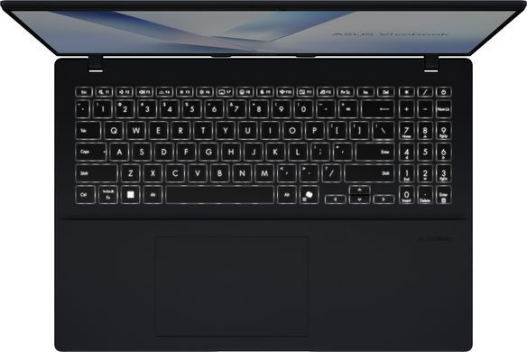 ASUS Ноутбук ASUS Vivobook 16 M1607GA-MB009 16" WUXGA IPS, AMD AI 7 445, 16GB, F512GB, UMA, NoOS, Блакитний 90NB16Z1-M000A0 фото