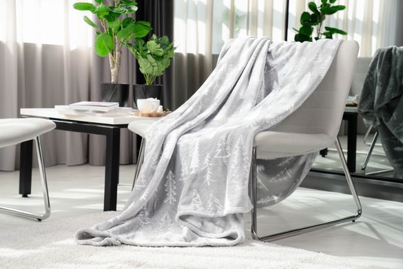 ARDESTO Плед Flannel, 160х200 см, 100% поліестер, ялинки