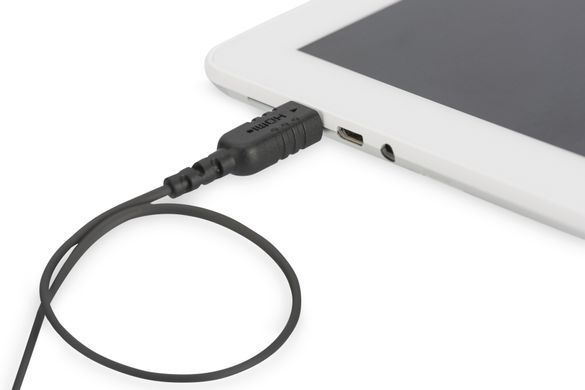 Digitus Кабель DIGITUS HDMI-miniHDMI (AM/СM), Ultra HD, 2.0м, чорний DB-330121-020-S фото