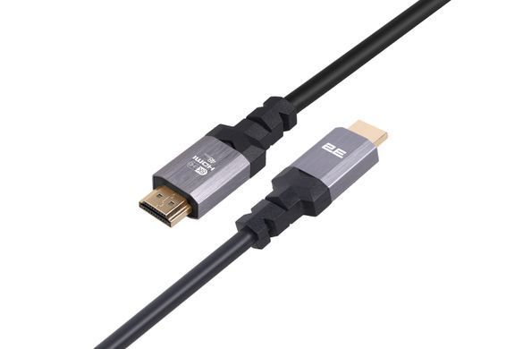 2E Кабель HDMI (M/M), 3м, 2.1, 4K/120Hz, 8K/60Hz 48Gbps, Ultra High Speed, чорний 2EW-1143-3M фото