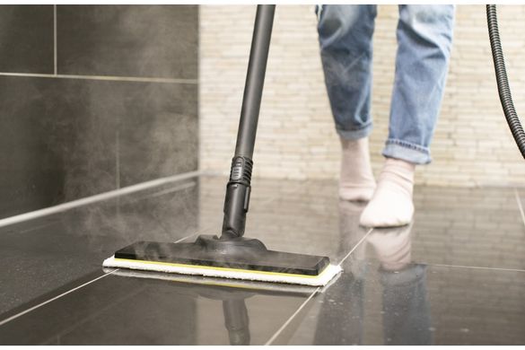 Karcher Пароочиститель SC 4 EasyFix Iron, 2000Вт, 800мл, 3.5Бар, утюг в компл., бело-черный 1.512-631.0 фото