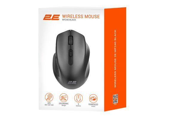 Миша 2E MF240 WL Black 2E-MF240WB фото