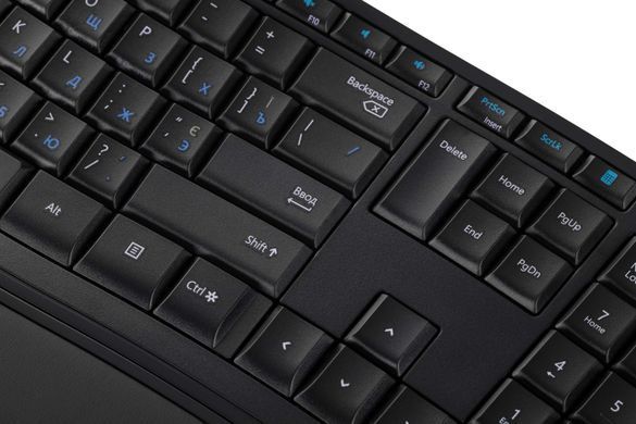 Microsoft Комплект клавіатура та миша Comfort Desktop Sculp WL, EN/UK/RU, чорний L3V-00017 фото