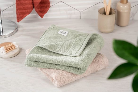 ARDESTO Полотенце махровое SuperSoft, зеленый, 70х140см, 100% хлопок