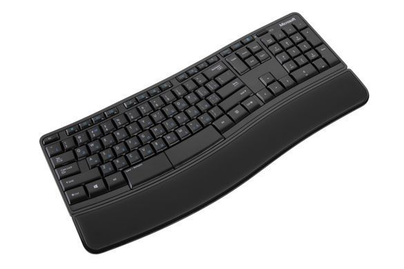 Microsoft Комплект клавіатура та миша Comfort Desktop Sculp WL, EN/UK/RU, чорний L3V-00017 фото