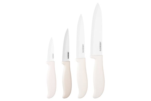 Нож керамический универсальный Ardesto Fresh 20.5 см, белый, керамика/пластик AR2120CW фото