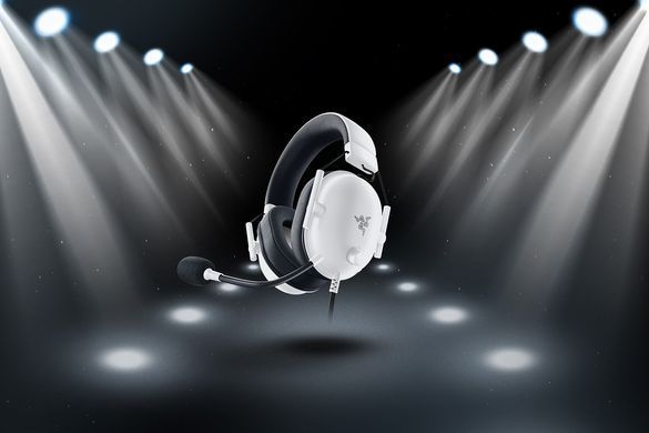 Razer Гарнітура ігрова BlackShark V2 X, 7.1, mini-jack, 1.3м, білий RZ04-03241700-R3M1 фото