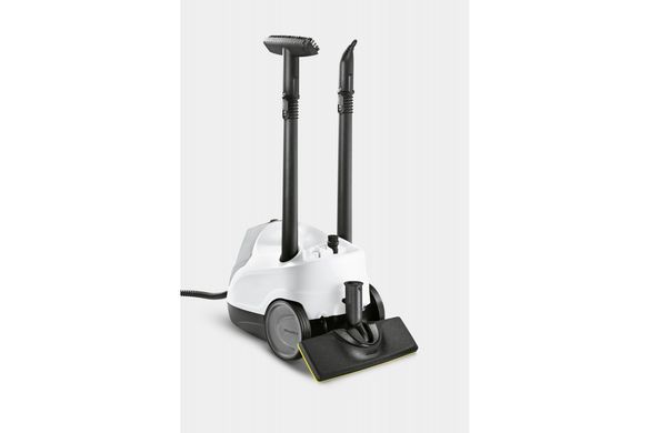 Karcher Пароочиститель SC 4 EasyFix Iron, 2000Вт, 800мл, 3.5Бар, утюг в компл., бело-черный 1.512-631.0 фото