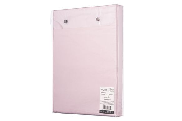 ARDESTO Простынь на резинке Mix&Match, 180x200+30см, 100% хлопок, сатин, пудра