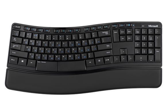Microsoft Комплект клавіатура та миша Comfort Desktop Sculp WL, EN/UK/RU, чорний L3V-00017 фото