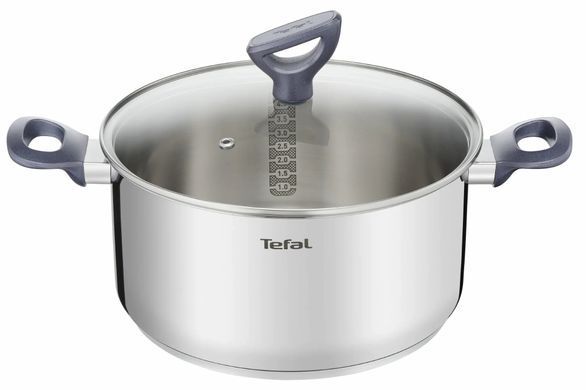 Tefal Набір посуду Tefal Daily Cook, 10предметів, нержавіюча сталь, бакеліт, скло G712SA55 фото