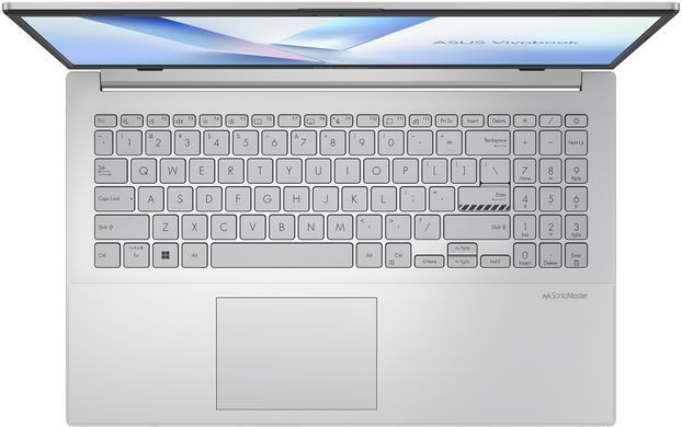 ASUS Ноутбук ASUS Vivobook Go 15 E1504FA-BQ053 15.6" FHD IPS, AMD R3-7320U, 8GB, F512GB, UMA, NoOS, Сріблястий 90NB0ZR1-M03ZS0 фото