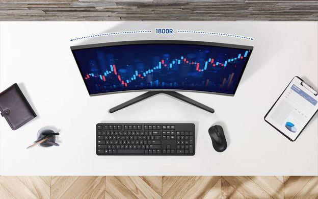 Samsung Монитор 27" S27D390 D-Sub, HDMI, VA, 100Hz, 4ms, CURVED LS27D390GAIXUA фото