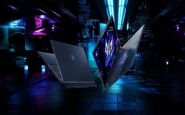 Acer Ноутбук Acer Predator Helios Neo 16S PHN16S-71 16" OLED, Intel U9-275HX, 64GB, F2TB, NVD5070-8, Lin, чорний NH.QZFEU.001 фото