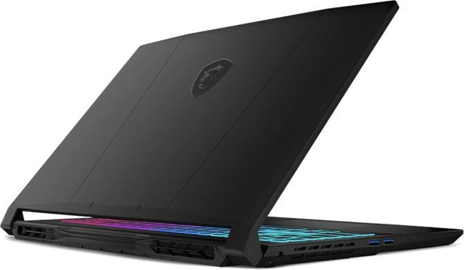 MSI Ноутбук MSI Katana 17 HX B14WGK-243XUA 17.3" QHD+, Intel i9-14900HX, 32GB, F1TB, NVD5070-8, DOS, чорний 9S7-17L791-243 фото