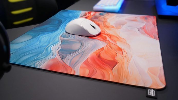 Cherry Xtrfy Ігрова поверхня GP5 AMNIS BLUE, L (460 x 400 x 4мм), багатокольоровий CX-GP5-L-AMNIS-BLUE фото