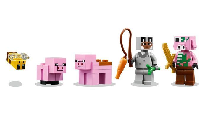 LEGO Конструктор Minecraft Дом для поросят 21268 фото