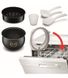 Мультиварка Tefal Fuzzy Logic, 750Вт, чаша-5л, кнопкове керування, пластик, срібний 8 - магазин Coolbaba Toys