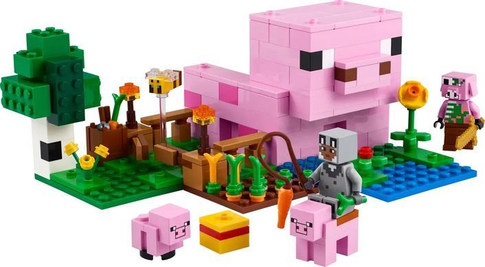 LEGO Конструктор Minecraft Дом для поросят 21268 фото