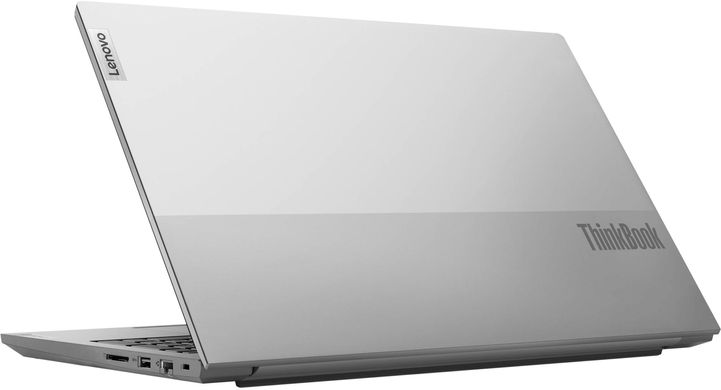 Lenovo Ноутбук ThinkBook 15-G4 15.6" FHD IPS AG, Intel i3-1215U, 8GB, F256GB, UMA, DOS, сірий 21DJ000NRA фото