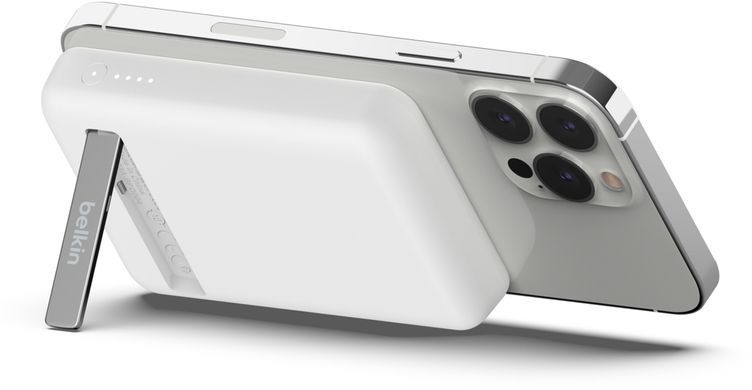 Belkin Портативное зарядное устройство Power Bank 5000мАч, MagSafe Wireless, белый BPD004BTWT фото