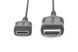 Digitus Кабель DIGITUS HDMI-miniHDMI (AM/СM), Ultra HD, 2.0м, чорний 2 - магазин Coolbaba Toys