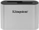 Кардрідер Kingston Workflow Dual-Slot SDHC/SDXC UHS-II Card Reader 1 - магазин Coolbaba Toys