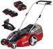 Einhell Газонокосилка GE-CM 43 Li M Kit, PXC, аккум., 2x18В 4.0Ah, 43см, 63л, 16.5кг 2 - магазин Coolbaba Toys