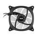2E Gaming Case Fan Air Cool X Fan ACF120XB-ARGB, 120mm, 1200rpm, 3pin, 3pin +5VARGB, 20,4dBa, black 4 - магазин Coolbaba Toys