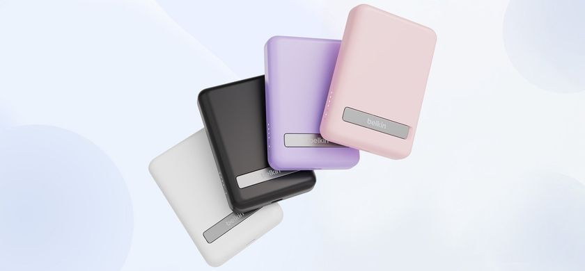 Belkin Портативное зарядное устройство Power Bank 5000мАч, MagSafe Wireless, белый BPD004BTWT фото