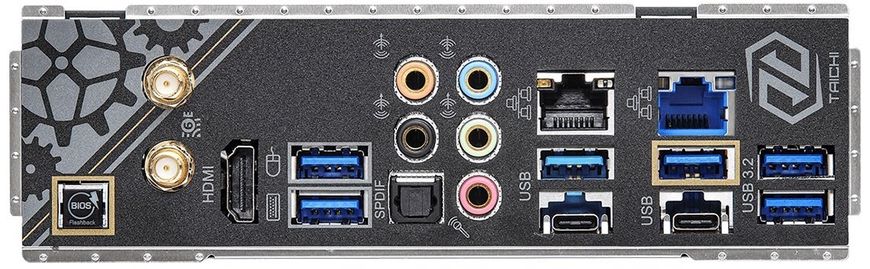 Материнська плата ASRock Z590 TAICHI s1200 Z590 4xDDR4 HDMI DP ATX Z590_TAICHI фото