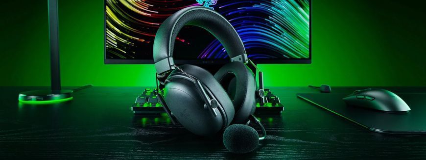 Razer Гарнитура BlackShark V3 Gen-2, USB-A/WL/BT, чёрный RZ04-05410100-R3M1 фото