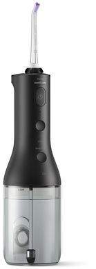 Philips Ирригатор Sonicare Cordless Power Flosser 3000 портативний, чаша 250 мл, чехол, 2 насадки , черный HX3826/33 фото