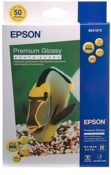 Бумага Epson A4 Premium Glossy Photo Paper, 50л. C13S041624 фото