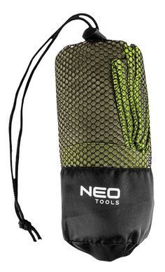 Neo Tools Quick-drying towel Neo Tools 120x60cm 80% polyester, 20% polyamide 0.17kg 63-163 фото