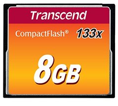 Карта пам'яті Transcend CF 8GB 133X TS8GCF133 фото