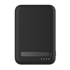 Belkin Портативное зарядное устройство Power Bank 8000мАч, MagSafe Wireless, черный BPD007BTBK фото