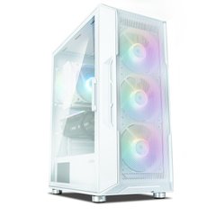 Корпус Zalman I3 Neo, без БЖ, 1xUSB3.0, 2xUSB2.0, 4x120mm RGB fans, TG Side Panel, ATX, білий I3NEOWHITE фото