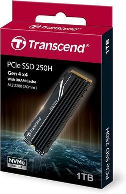 Transcend Накопичувач SSD M.2 1TB PCIe 4.0 MTE250H + радіатор TS1TMTE250H фото