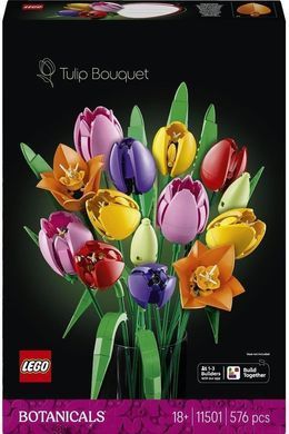 LEGO Конструктор LEGO Botanicals Букет тюльпанів 11501 фото