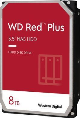 WD Жесткий диск 8TB 3.5" 5640 256MB SATA Red Plus NAS WD80EFPX фото