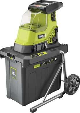 Ryobi Измельчитель садовый RY36SHX40-0, аккумуляторный 36В MAX POWER, 40мм, контейнер 55л, фреза 5133005451 фото