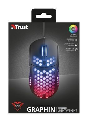 Trust GXT 960 Graphin Ultra-lightweight RGB Black 23758_TRUST фото