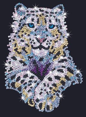 Sequin Art Набор для творчества BLUE Снежный леопард SA1404 фото