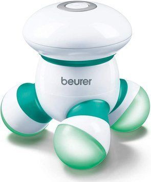 Beurer Масажер для тіла, AAAх3 в комплекті, біло-зелений MG_16_GREEN фото