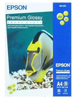 Бумага Epson A4 Premium Glossy Photo Paper, 50л. C13S041624 фото