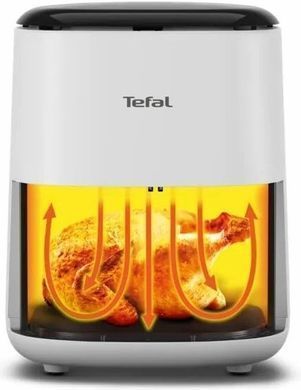 Tefal Мультипечь EasyFry Compact, 1300Вт, чаша-3л, сенсорное управл., пластик, белый EY145A10 фото