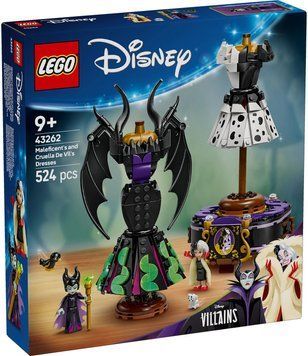LEGO Конструктор Disney Classic Сукні Малефісенти та Лютелли де Віль 43262 фото