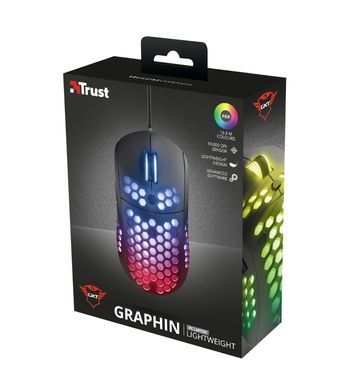 Trust GXT 960 Graphin Ultra-lightweight RGB Black 23758_TRUST фото